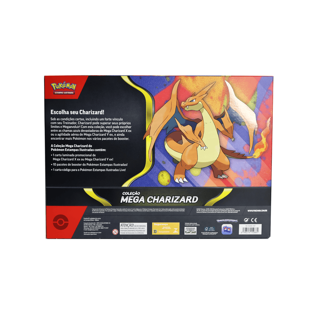 Box Pokémon Mega Charizard Y