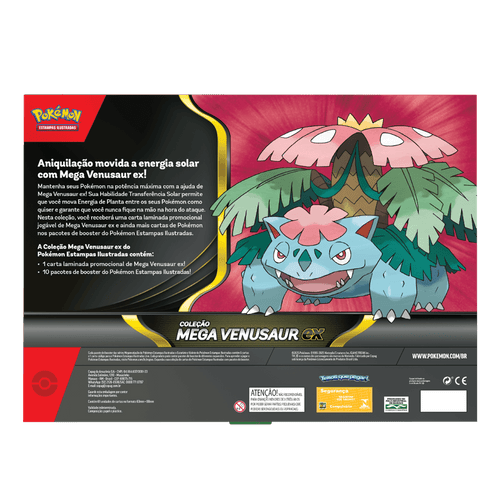 Box Pokémon Mega Venusaur Ex