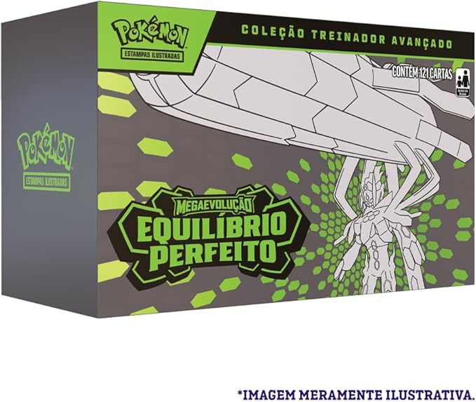 Pokémon Box Treinador Avançado Equilíbrio Perfeito Copag