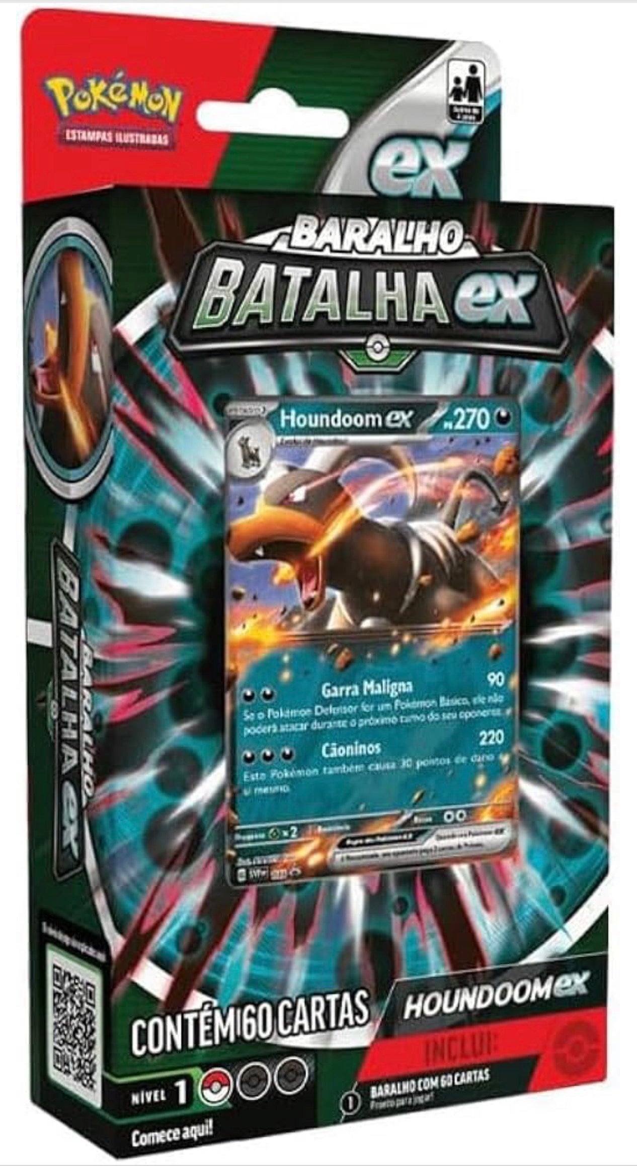 Deck De Batalha Pokémon TCG Houndoom Ex