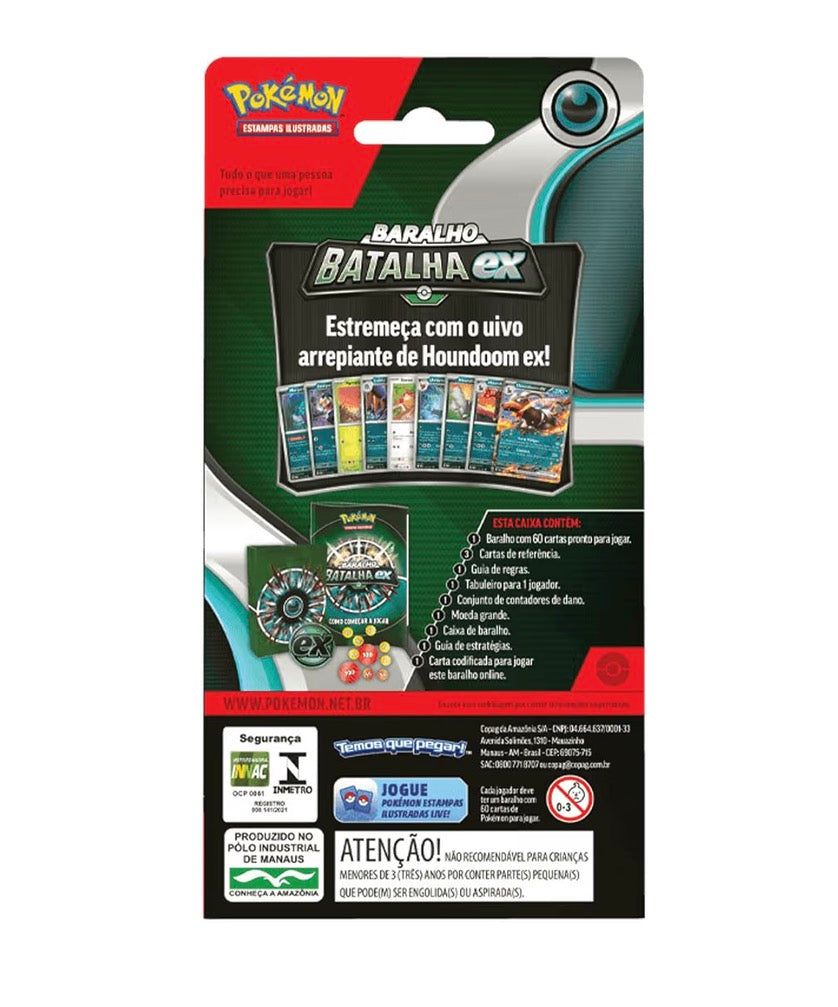 Deck De Batalha Pokémon TCG Houndoom Ex