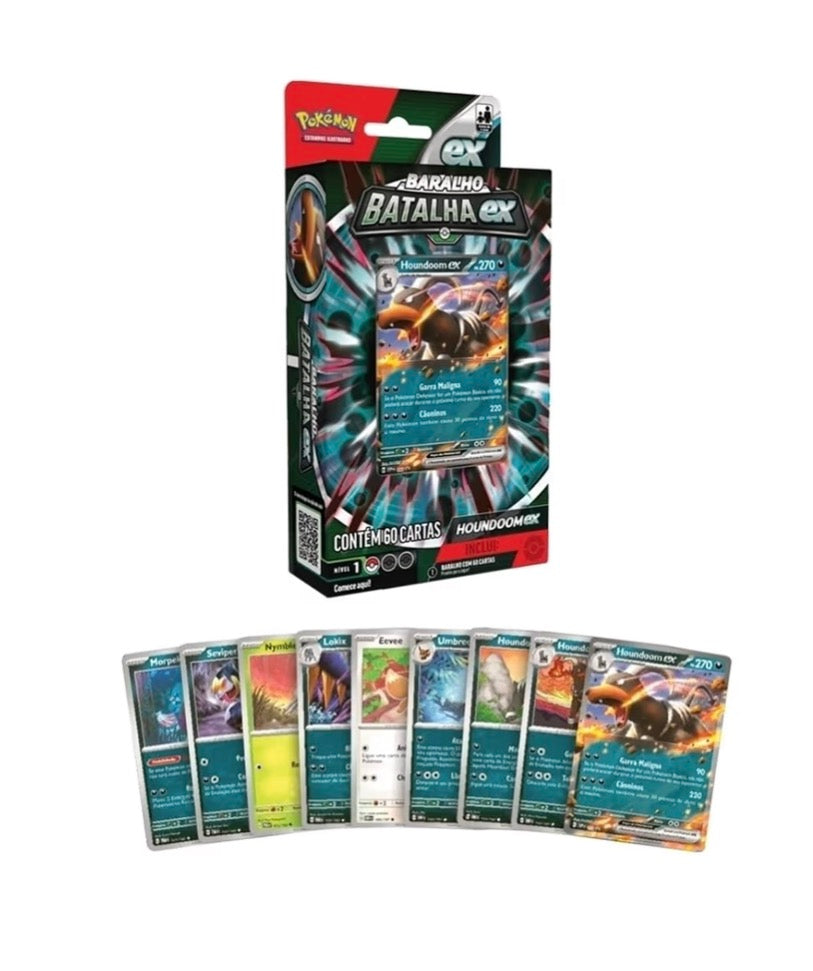 Deck De Batalha Pokémon TCG Houndoom Ex