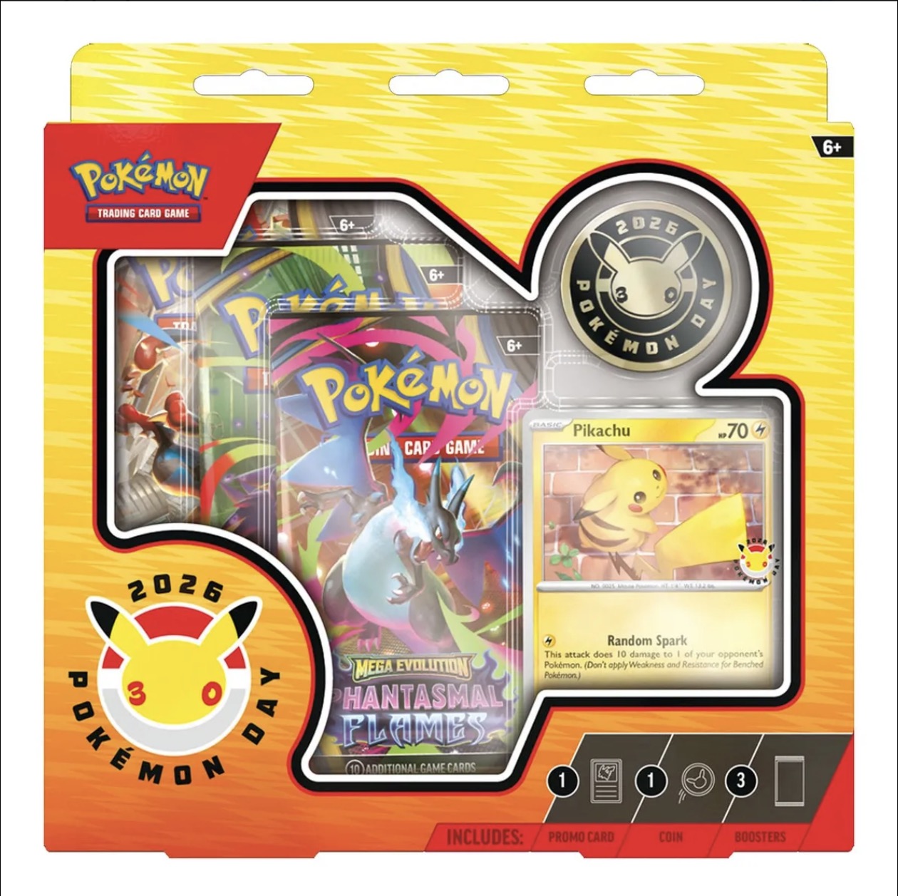 Box Pokémon Tcg Pokémon Day 2026 30 Anos Day 2026 Inglês